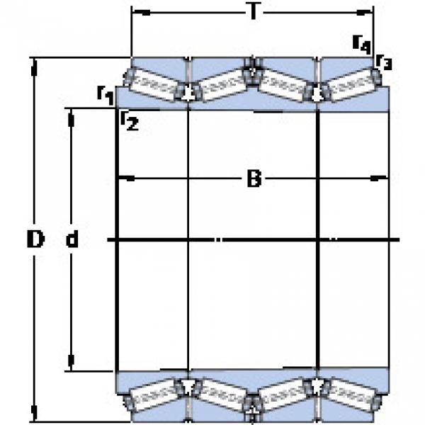 tapered roller bearing axial load BT4B 332596/HA4 SKF #1 image