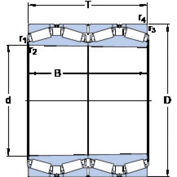 tapered roller bearing axial load BT4B 334128/HA1 SKF #1 image