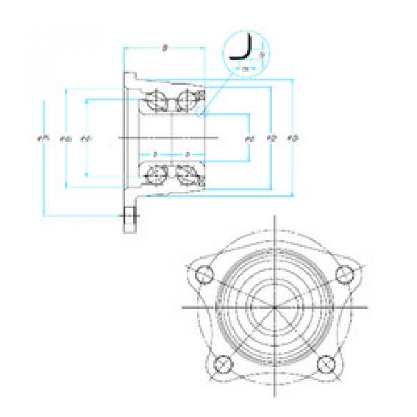 tapered roller bearing axial load ZA-30BWK17A-Y-2CP-01 NSK #1 image