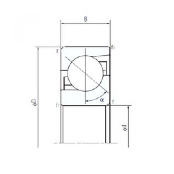 thrust ball bearing applications 25TAF06 NACHI #1 image