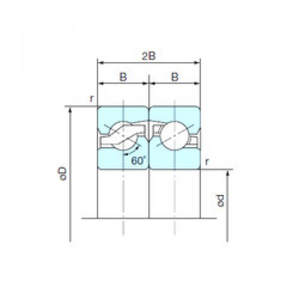 thrust ball bearing applications 15TAB04DF NACHI #1 image