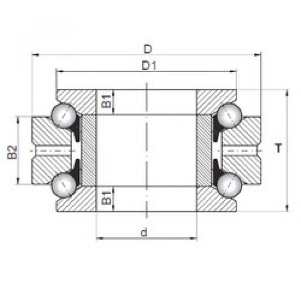 thrust ball bearing applications 234411 ISO #1 image