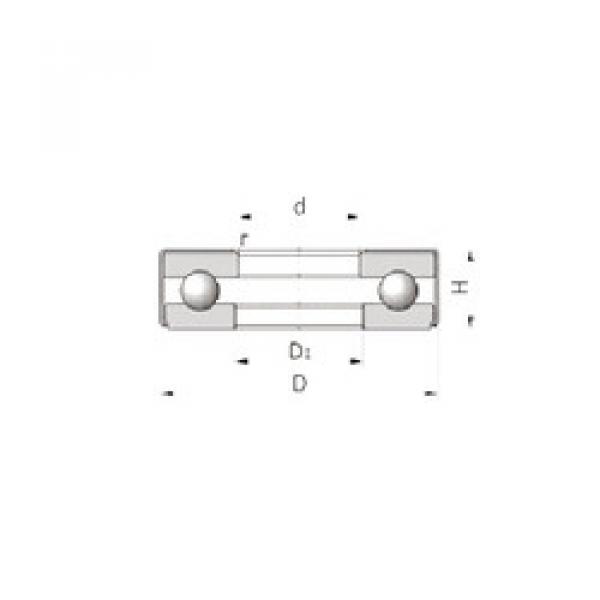 thrust ball bearing applications 35TAG005-G5 NSK #1 image