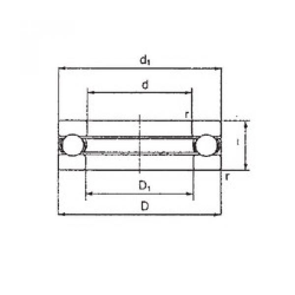 thrust ball bearing applications 2901 FBJ #1 image