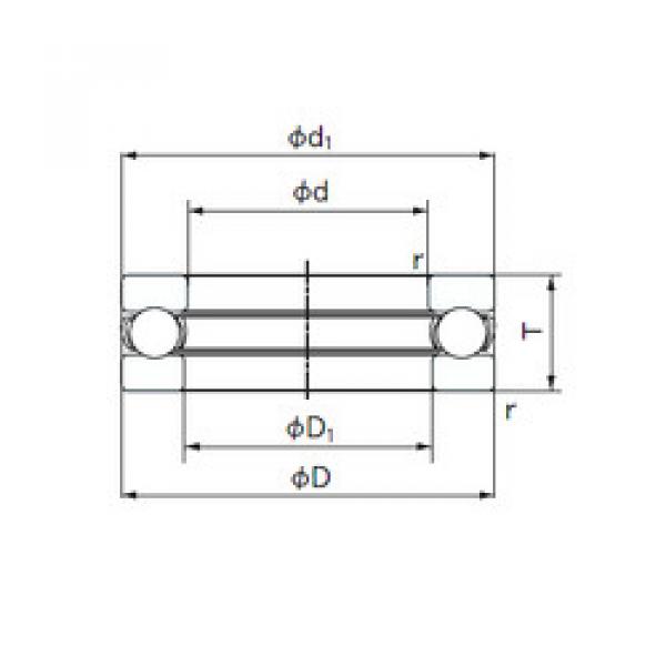 thrust ball bearing applications 2901 NACHI #1 image