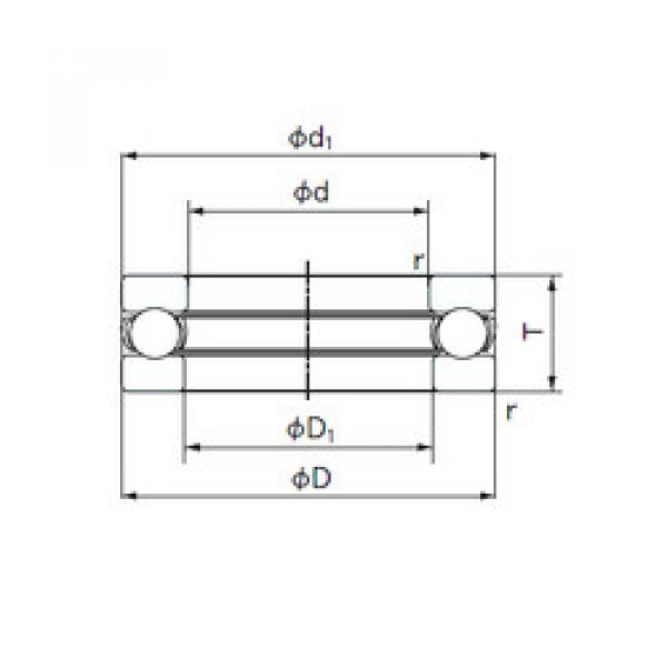 thrust ball bearing applications O-4 NACHI #1 image