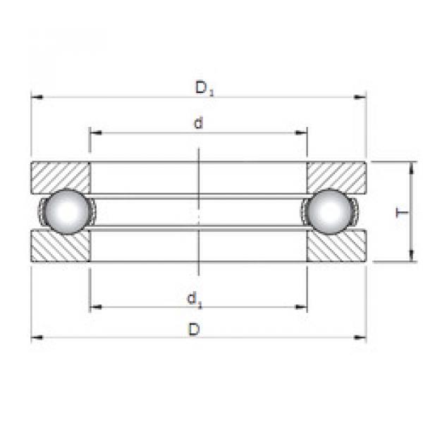 thrust ball bearing applications 51192 ISO #1 image