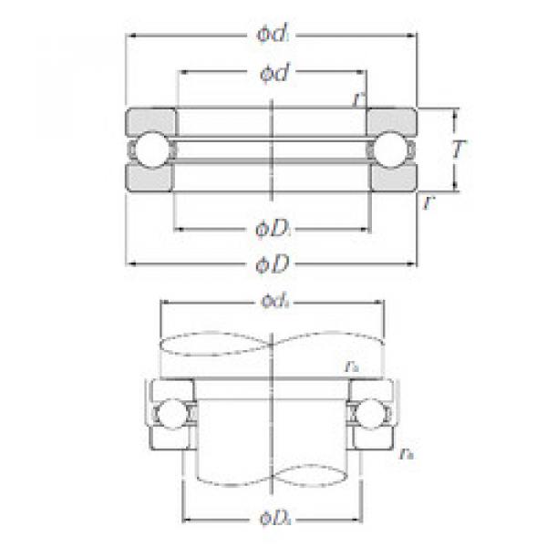 thrust ball bearing applications 51118 NTN #1 image