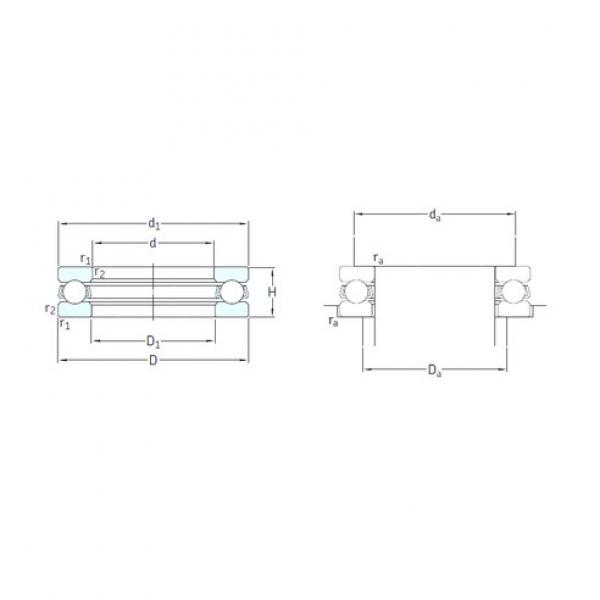 thrust ball bearing applications 511/500F SKF #1 image