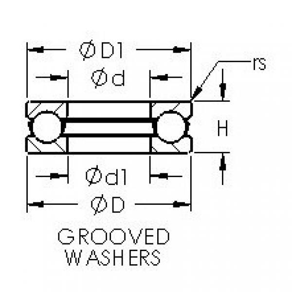 thrust ball bearing applications 51204 AST #1 image