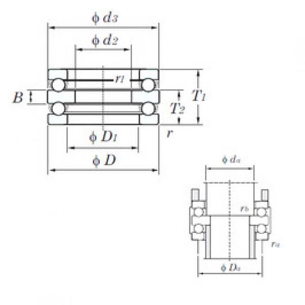 thrust ball bearing applications 52209 KOYO #1 image