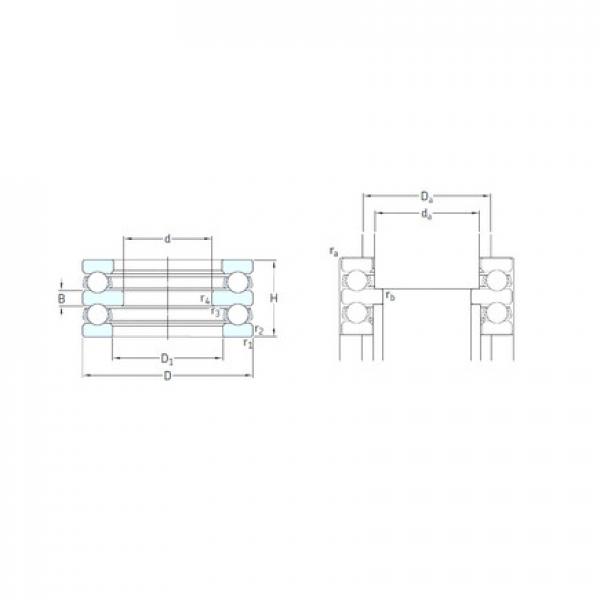 thrust ball bearing applications 52214 SKF #1 image