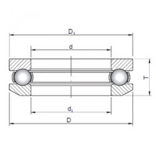 thrust ball bearing applications 53206 ISO #1 image