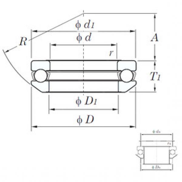 thrust ball bearing applications 53200 KOYO #1 image