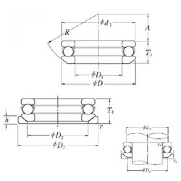 thrust ball bearing applications 53203U NSK #1 image