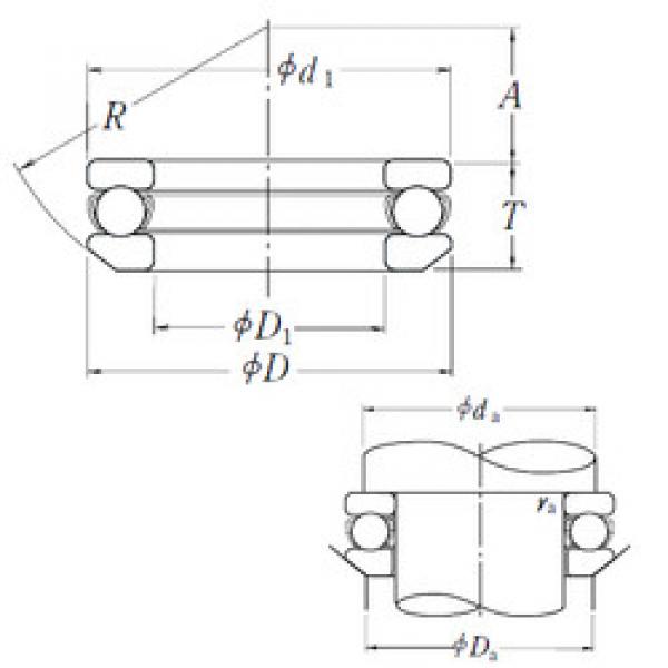 thrust ball bearing applications 53204 NSK #1 image