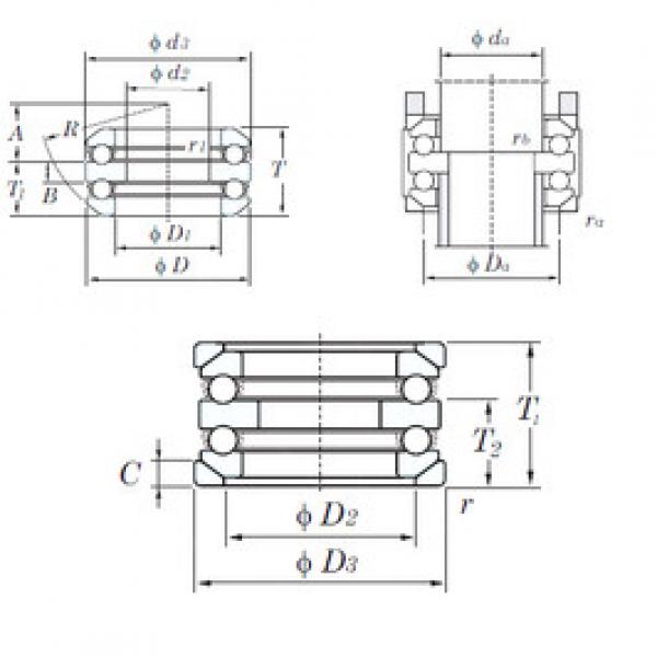 thrust ball bearing applications 54202U KOYO #1 image