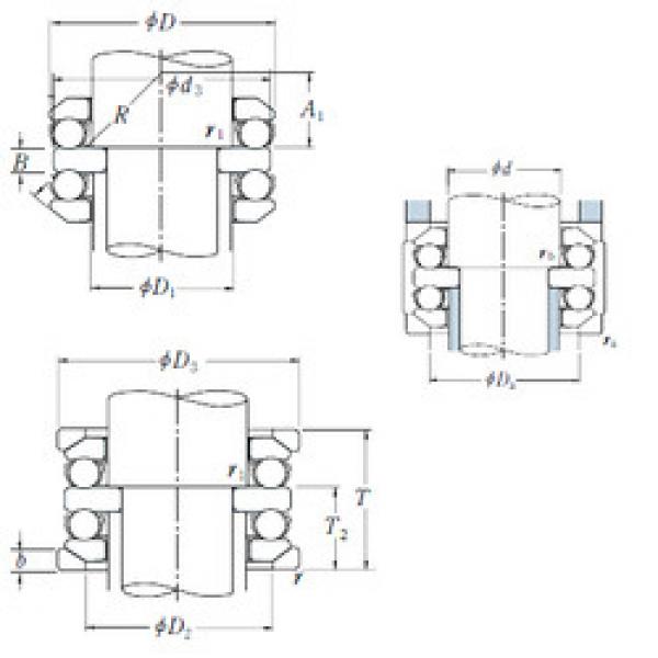 thrust ball bearing applications 54211U NSK #1 image