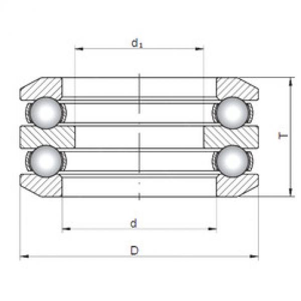 thrust ball bearing applications 54204 CX #1 image