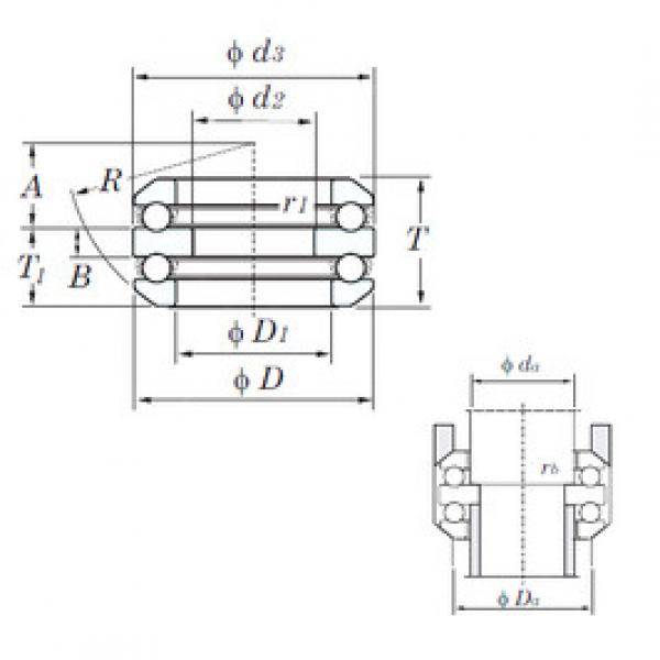 thrust ball bearing applications 54202 KOYO #1 image