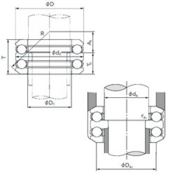 thrust ball bearing applications 54206 NACHI #1 image