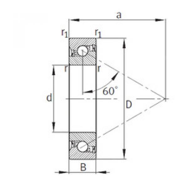 thrust ball bearing applications 7602012-2RS-TVP FAG #1 image