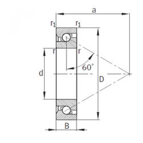 thrust ball bearing applications 7602015-TVP FAG #1 image