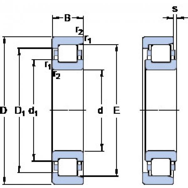 thrust ball bearing applications BC1B 322770 A/HB1 SKF #1 image