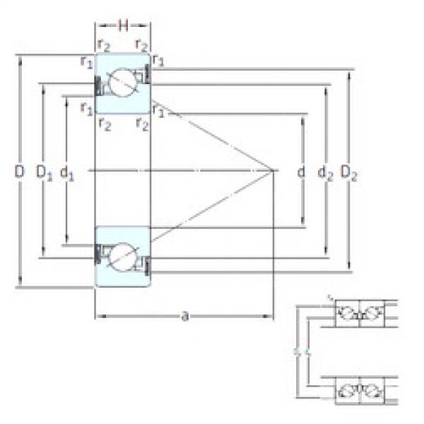 thrust ball bearing applications BS 20/47 /S 7P62U SNFA #1 image