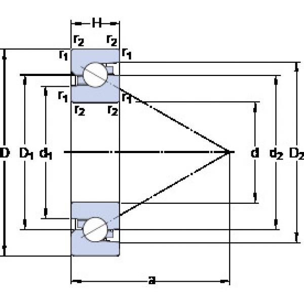 thrust ball bearing applications BSD 2047 C SKF #1 image