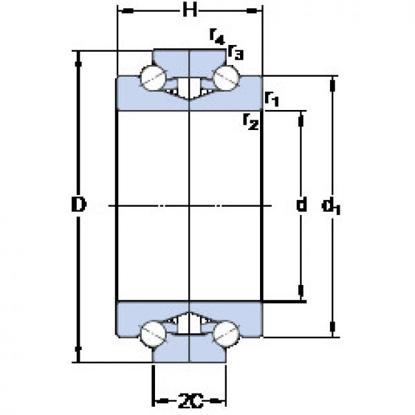 thrust ball bearing applications BTW 130 CTN9/SP SKF #1 image