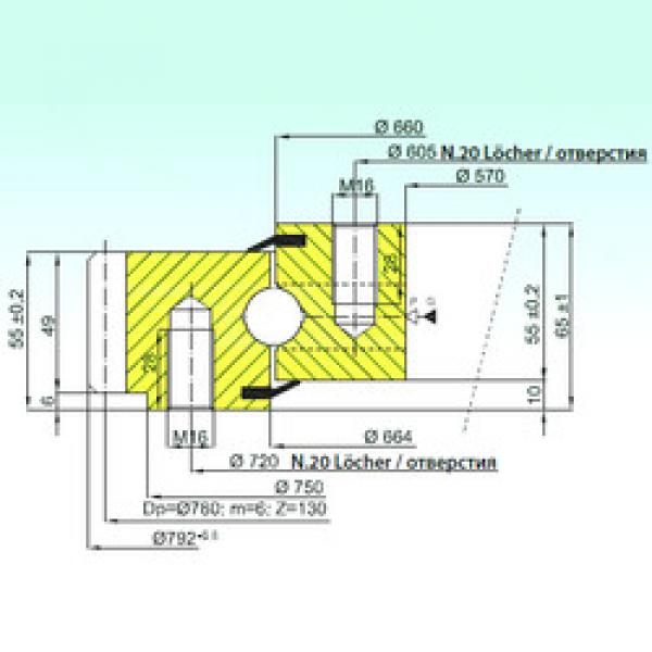 thrust ball bearing applications EB1.20.0662.200-1STTN ISB #1 image