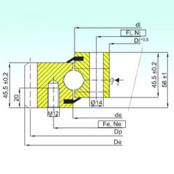 thrust ball bearing applications EB1.20.0314.200-1STPN ISB #1 image