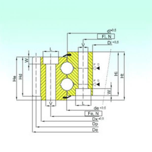 thrust ball bearing applications EB2.25.0821.200-1SPPN ISB #1 image