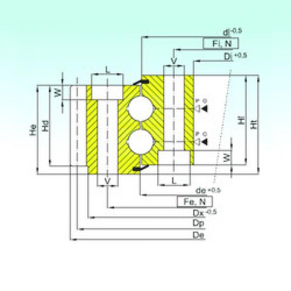 thrust ball bearing applications EB2.25.1391.400-1SPPN ISB #1 image