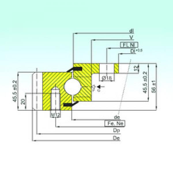 thrust ball bearing applications EBL.20.0314.200-1STPN ISB #1 image