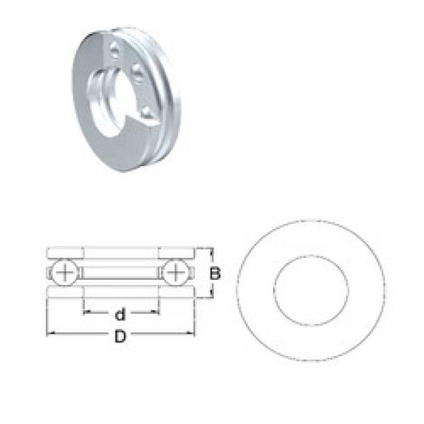 thrust ball bearing applications F7-15 ZEN #1 image