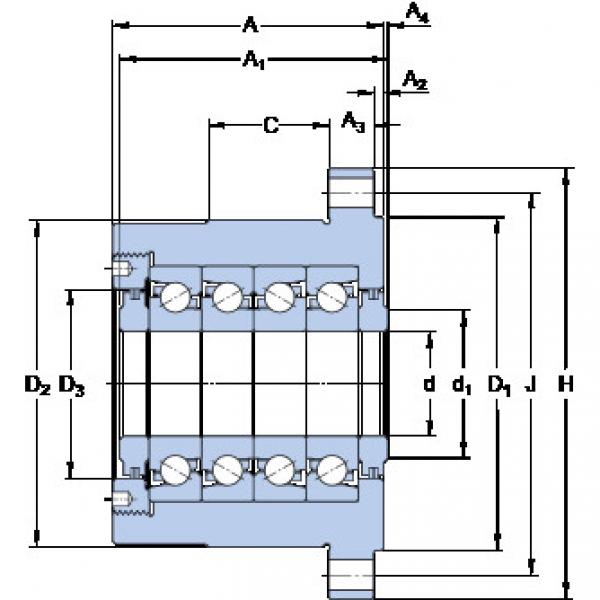 thrust ball bearing applications FBSA 206 A/QBC SKF #1 image