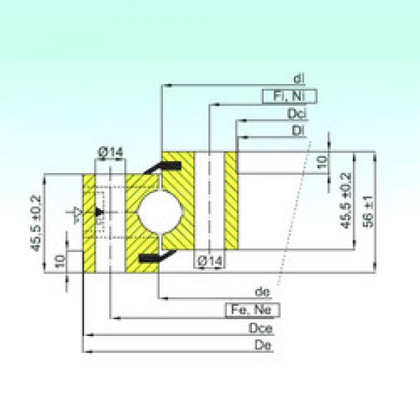 thrust ball bearing applications NB1.20.0414.201-2PPN ISB #1 image