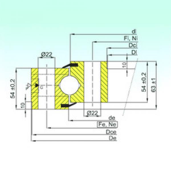 thrust ball bearing applications NB1.25.0855.201-2PPN ISB #1 image