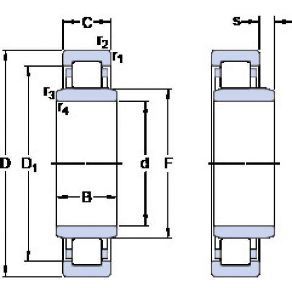 thrust ball bearing applications NUB 213 ECJ SKF #1 image