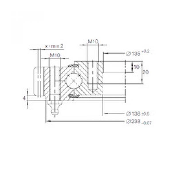 thrust ball bearing applications VA 14 0188 V INA #1 image