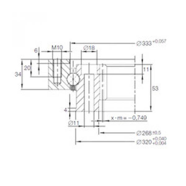 thrust ball bearing applications VI 14 0326 V INA #1 image