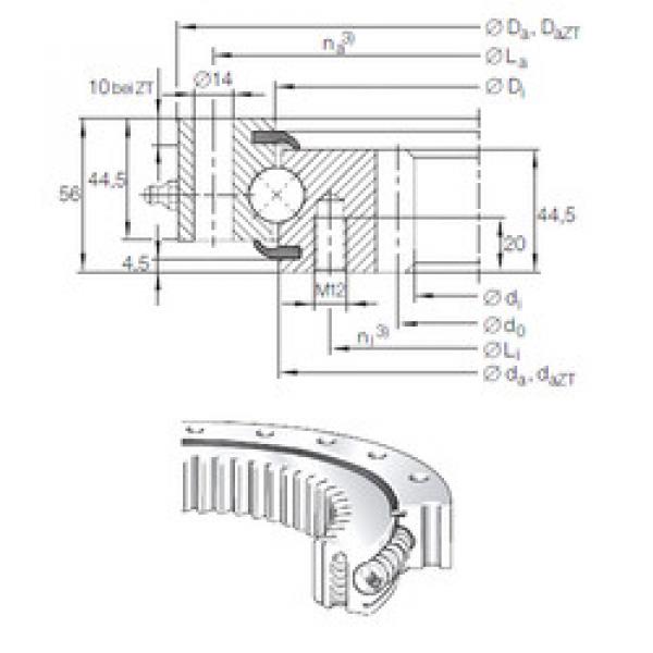 thrust ball bearing applications VSI 20 0544 N INA #1 image