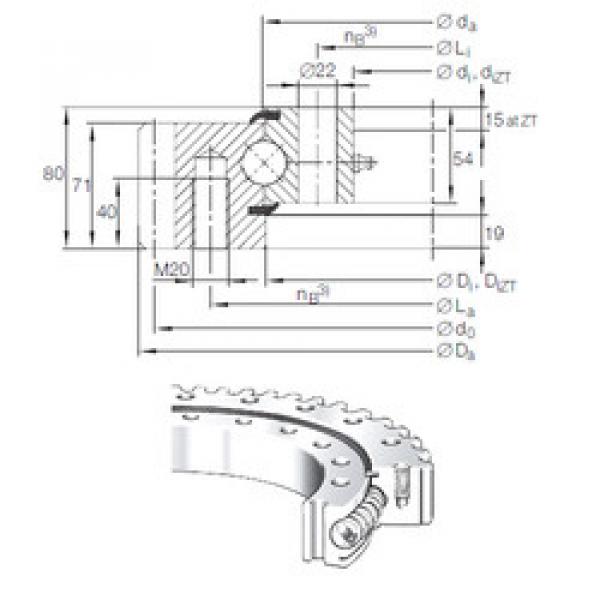 thrust ball bearing applications VSA 25 0755 N INA #1 image