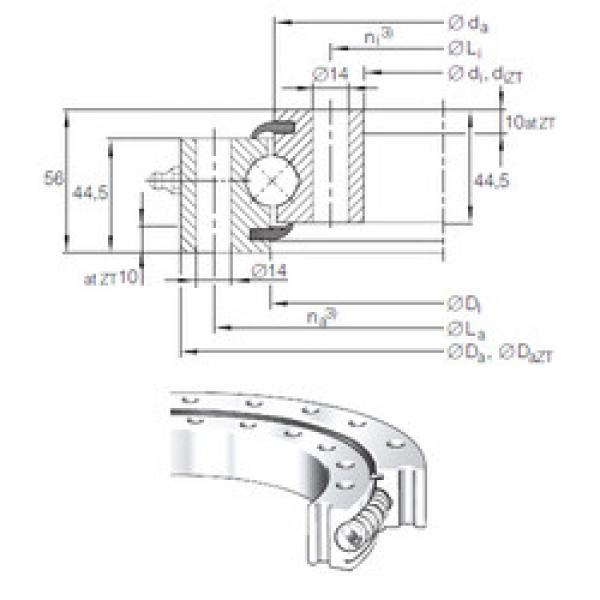 thrust ball bearing applications VSU 20 0644 INA #1 image