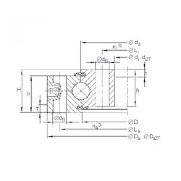 thrust ball bearing applications VU 25 0433 INA #1 image