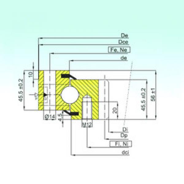 thrust ball bearing applications ZB1.20.0744.201-2SPTN ISB #1 image