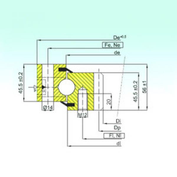 thrust ball bearing applications ZB1.20.0314.200-1SPTN ISB #1 image