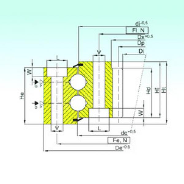 thrust ball bearing applications ZB2.22.0885.400-1SPPN ISB #1 image